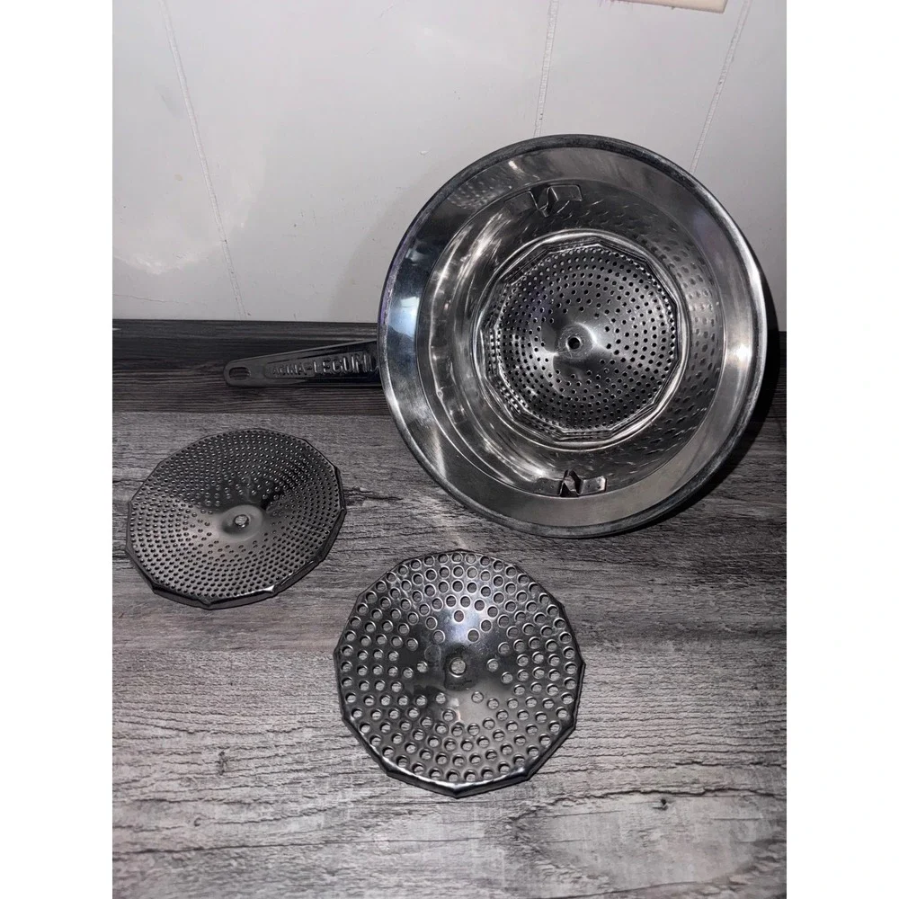 Inox Macina-Legumi Italian Food Mill Stainless Steel 3 Discs 18/10 Puree Sieve